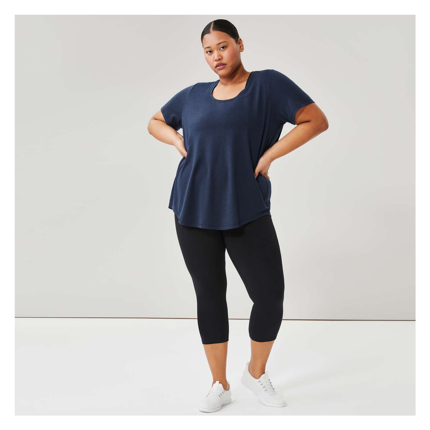 [FOTTSFOTTS] / ☆ SCOOP TEE / NAVY Sport-Tek Heather Contender Tee | Product | Sport-Tek
